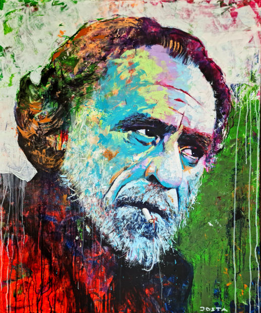 "Dirty Old Man", 100 x 120 cm