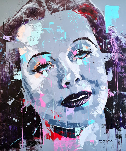 "Hedy", 100 x 120 cm