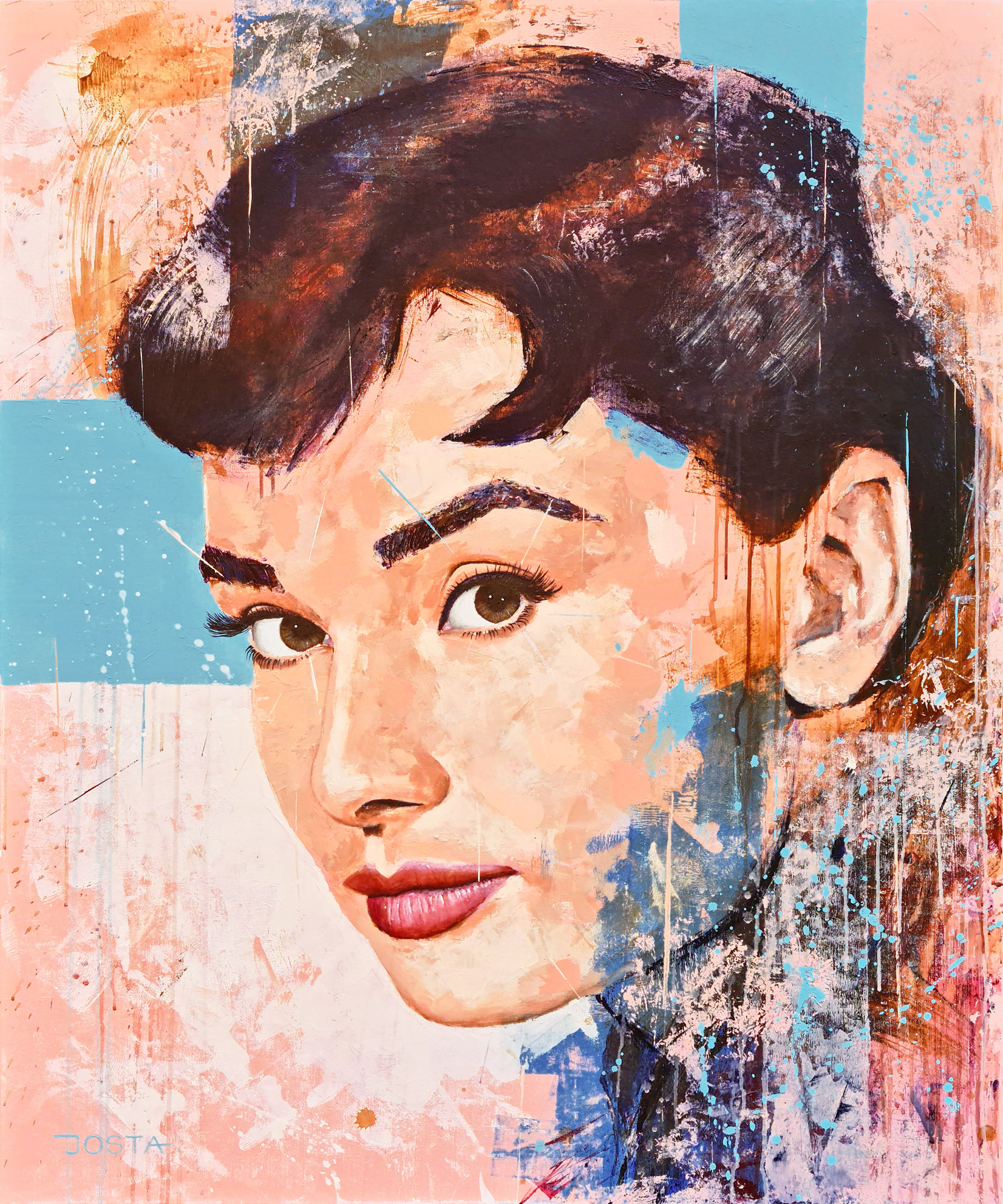 "Audrey", 100 x 120 cm